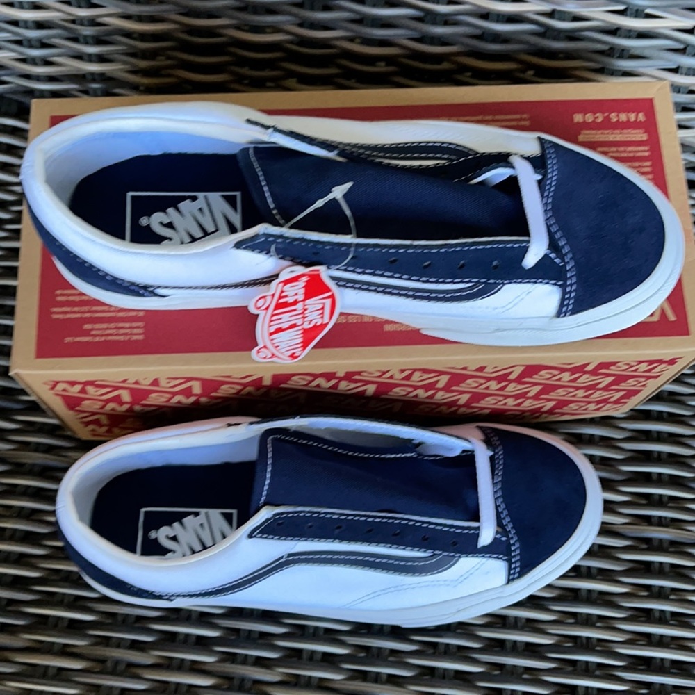 Vans Style 36 Classic Sports Dress Blues/True White WMNS - Picture 3 of 16